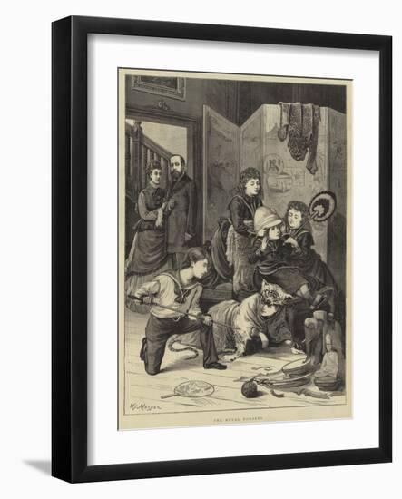 The Royal Nursery-Walter Jenks Morgan-Framed Giclee Print