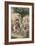 The Royal Oak, the Penderell Family Have No Idea Where Charles Is!!!, 1850-John Leech-Framed Giclee Print