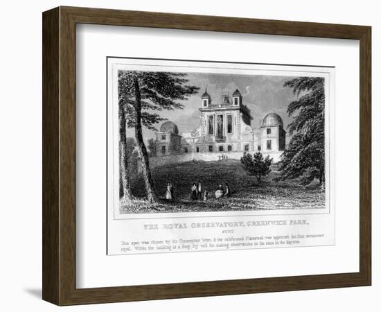 The Royal Observatory, Greenwich, London-null-Framed Giclee Print