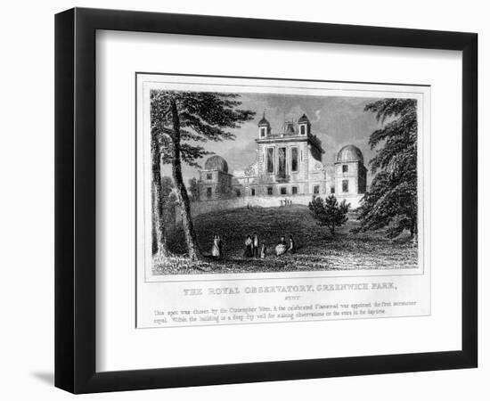 The Royal Observatory, Greenwich, London-null-Framed Giclee Print