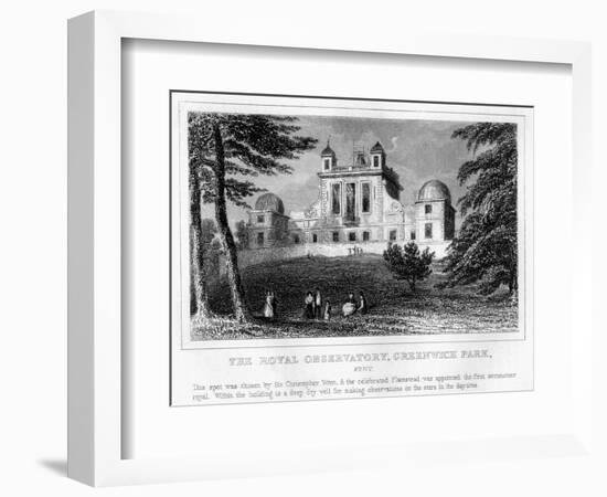 The Royal Observatory, Greenwich, London-null-Framed Giclee Print