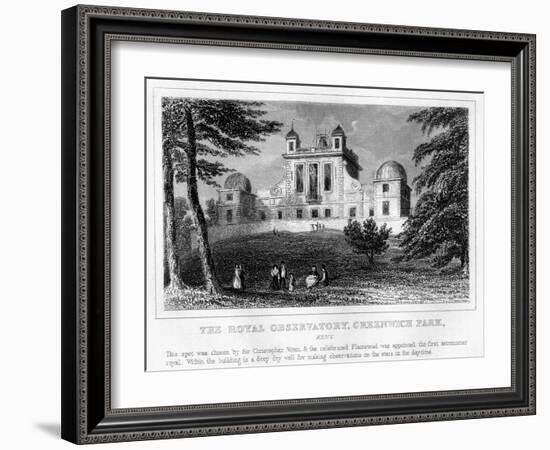 The Royal Observatory, Greenwich, London-null-Framed Giclee Print