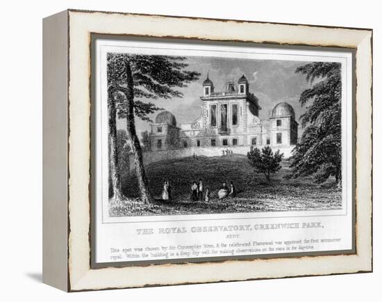 The Royal Observatory, Greenwich, London-null-Framed Premier Image Canvas