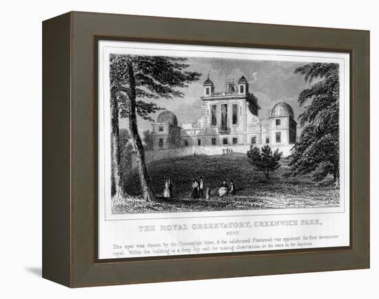 The Royal Observatory, Greenwich, London-null-Framed Premier Image Canvas