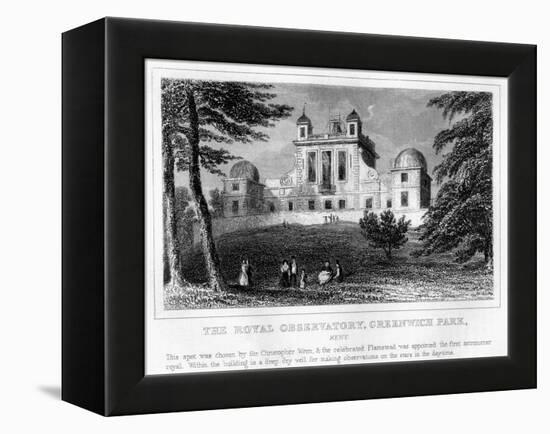 The Royal Observatory, Greenwich, London-null-Framed Premier Image Canvas