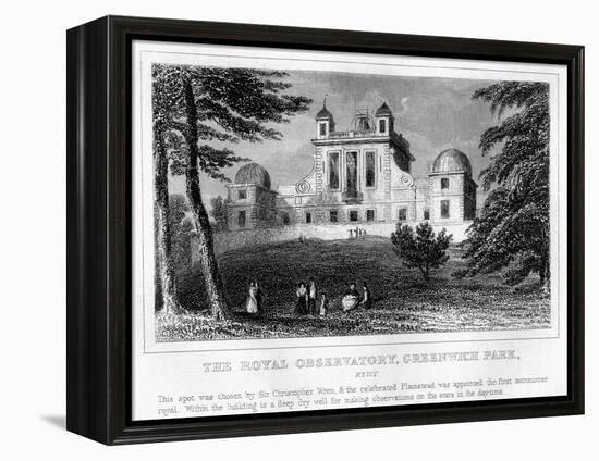 The Royal Observatory, Greenwich, London-null-Framed Premier Image Canvas