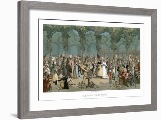 The Royal Palace Garden-Urrabieta-Framed Giclee Print