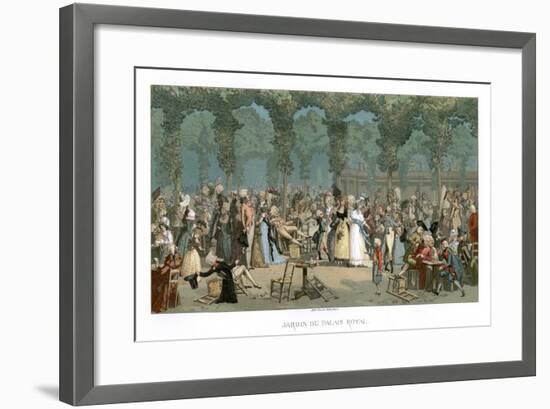 The Royal Palace Garden-Urrabieta-Framed Giclee Print