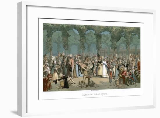 The Royal Palace Garden-Urrabieta-Framed Giclee Print