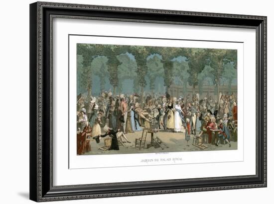 The Royal Palace Garden-Urrabieta-Framed Giclee Print