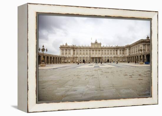 The Royal Palace, Madrid, Spain, Europe-Mark Mawson-Framed Premier Image Canvas