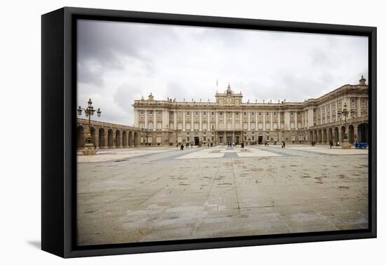 The Royal Palace, Madrid, Spain, Europe-Mark Mawson-Framed Premier Image Canvas