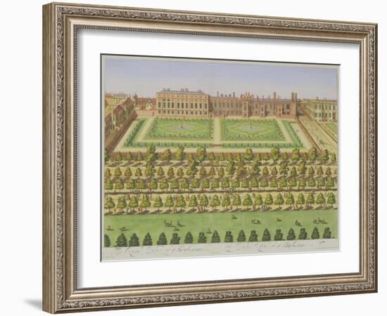 The Royal Palace of St. James," from "Survey of London"-Leonard Knyff-Framed Giclee Print