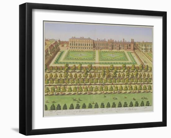 The Royal Palace of St. James," from "Survey of London"-Leonard Knyff-Framed Giclee Print