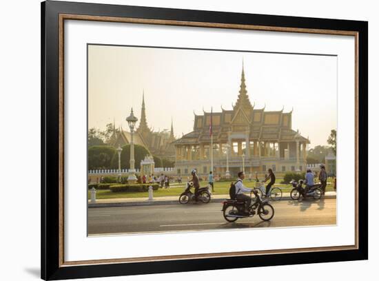 The Royal Palace, Phnom Penh, Cambodia, Indochina, Southeast Asia, Asia-Yadid Levy-Framed Photographic Print