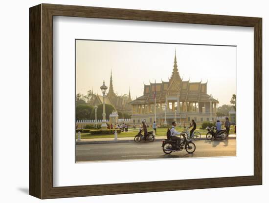 The Royal Palace, Phnom Penh, Cambodia, Indochina, Southeast Asia, Asia-Yadid Levy-Framed Photographic Print