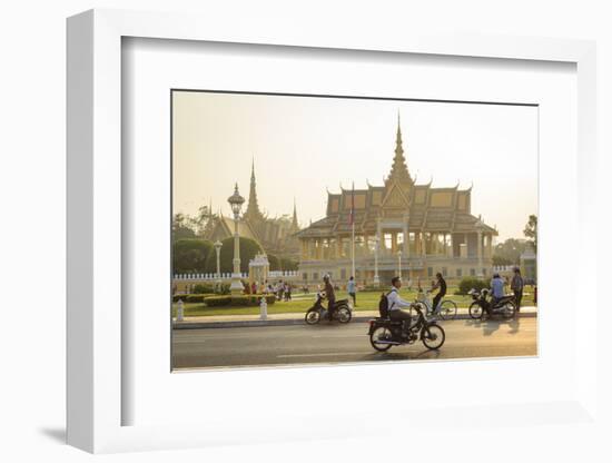 The Royal Palace, Phnom Penh, Cambodia, Indochina, Southeast Asia, Asia-Yadid Levy-Framed Photographic Print