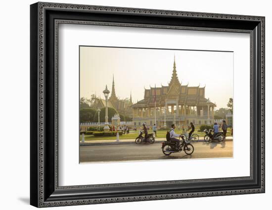 The Royal Palace, Phnom Penh, Cambodia, Indochina, Southeast Asia, Asia-Yadid Levy-Framed Photographic Print