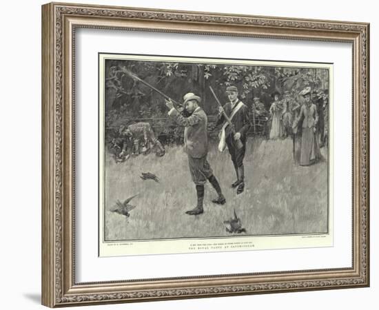 The Royal Party at Sandringham-William Hatherell-Framed Giclee Print