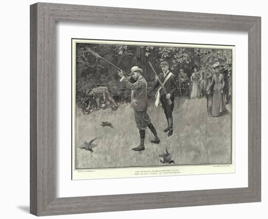 The Royal Party at Sandringham-William Hatherell-Framed Giclee Print