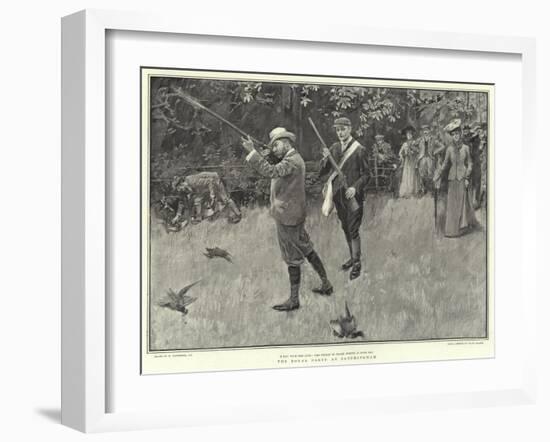 The Royal Party at Sandringham-William Hatherell-Framed Giclee Print