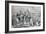 The royal party leaving the encampment at Giza, Egypt, c1861 (1910)-Unknown-Framed Giclee Print
