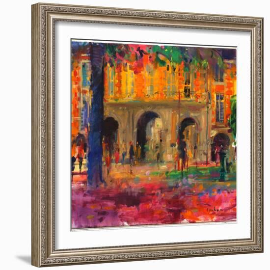 The Royal Pavillion, Place Des Vosges-Peter Graham-Framed Giclee Print