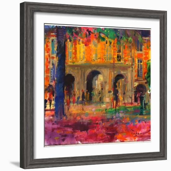 The Royal Pavillion, Place Des Vosges-Peter Graham-Framed Giclee Print