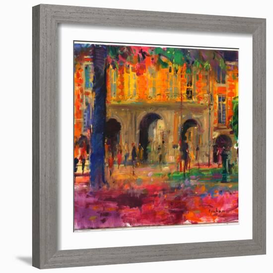 The Royal Pavillion, Place Des Vosges-Peter Graham-Framed Giclee Print