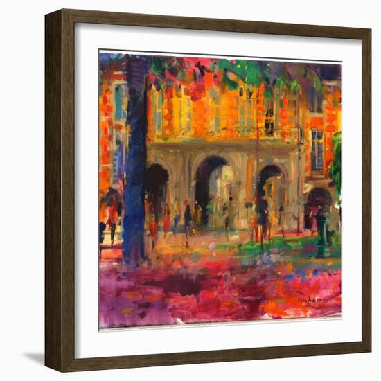 The Royal Pavillion, Place Des Vosges-Peter Graham-Framed Giclee Print