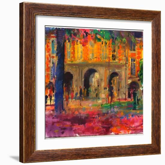 The Royal Pavillion, Place Des Vosges-Peter Graham-Framed Giclee Print