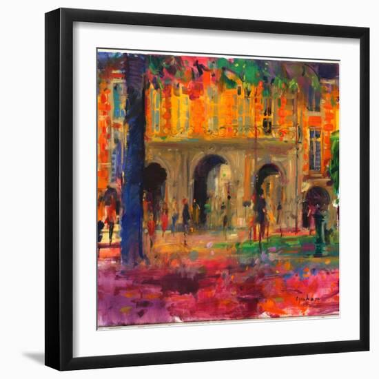 The Royal Pavillion, Place Des Vosges-Peter Graham-Framed Giclee Print