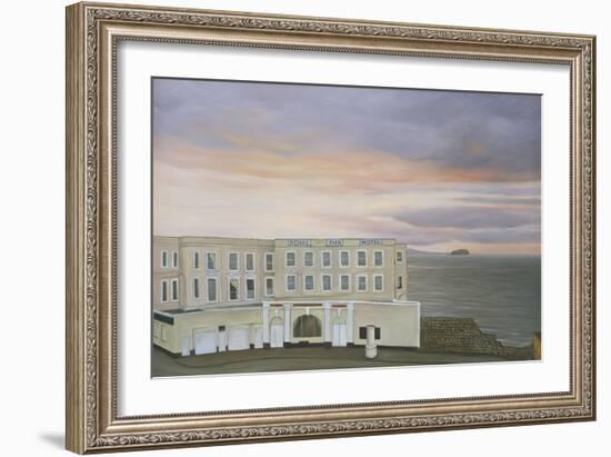 The Royal Pier Hotel, Winters Evening, 2006-Peter Breeden-Framed Giclee Print