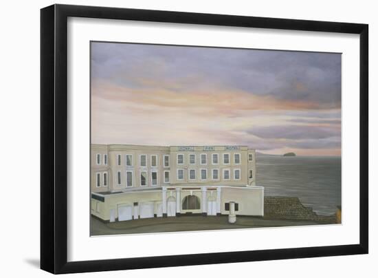 The Royal Pier Hotel, Winters Evening, 2006-Peter Breeden-Framed Giclee Print