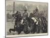 The Royal Review of Troops from Egypt, the Life Guards Passing the Queen-George L. Seymour-Mounted Giclee Print