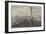 The Royal Review of Troops from Egypt, the Scene at Trafalgar-Square-null-Framed Giclee Print