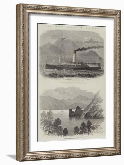 The Royal Route in Scotland-Edwin Weedon-Framed Giclee Print