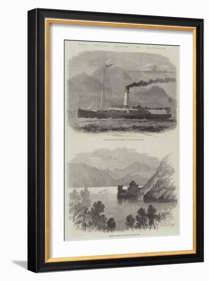 The Royal Route in Scotland-Edwin Weedon-Framed Giclee Print