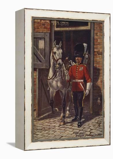 The Royal Scots Greys-Henry Payne-Framed Premier Image Canvas