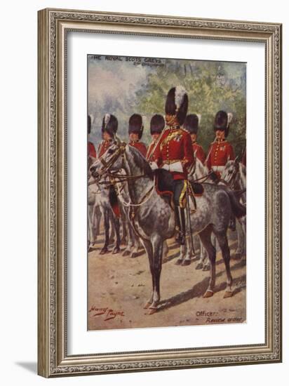 The Royal Scots Greys-Henry Payne-Framed Giclee Print