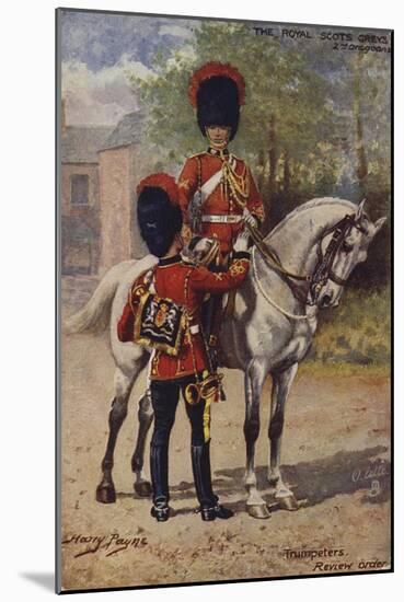 The Royal Scots Greys-Henry Payne-Mounted Giclee Print