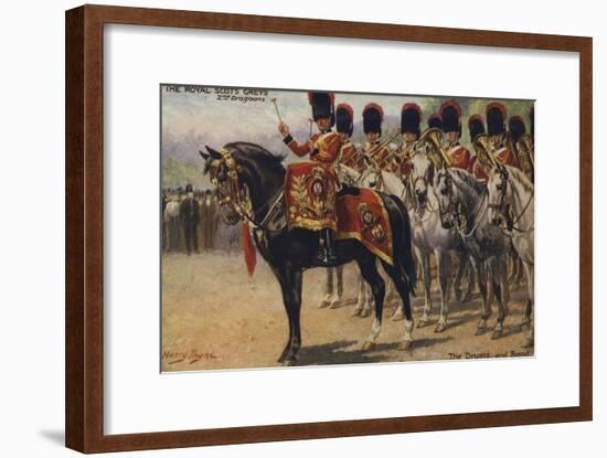 The Royal Scots Greys-Henry Payne-Framed Giclee Print