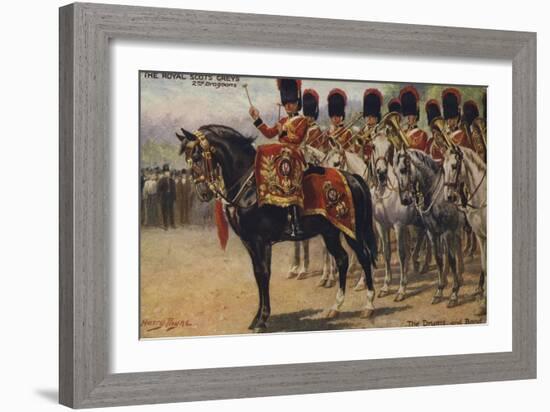 The Royal Scots Greys-Henry Payne-Framed Giclee Print