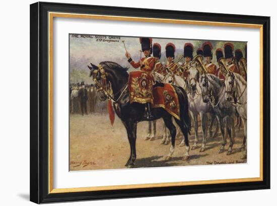 The Royal Scots Greys-Henry Payne-Framed Giclee Print