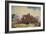 'The Royal Scots. The Square at Quatre Bras', 1815, (1939)-Unknown-Framed Giclee Print