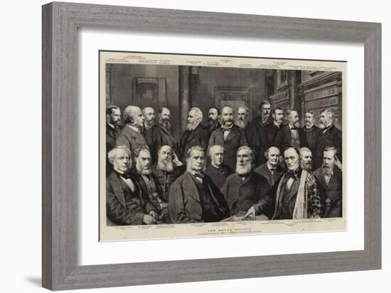 The Royal Society-null-Framed Giclee Print