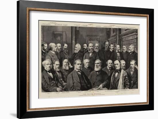 The Royal Society-null-Framed Giclee Print