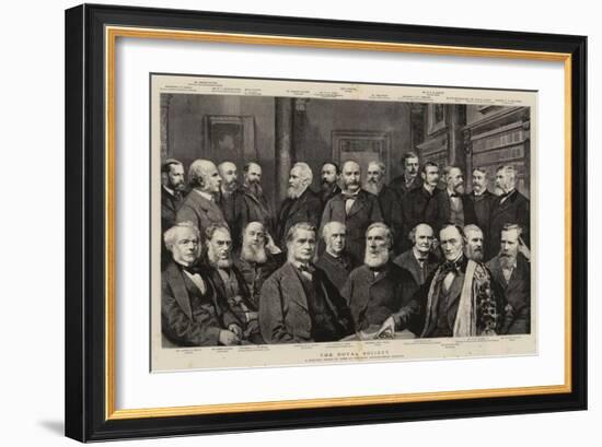 The Royal Society-null-Framed Giclee Print