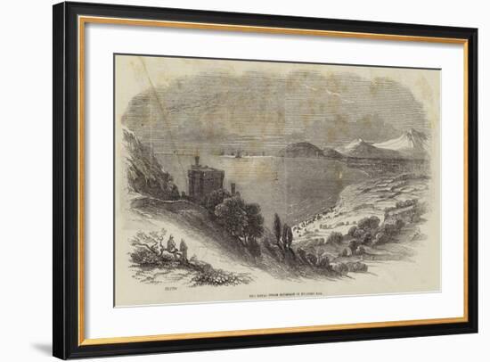 The Royal Steam Squadron in Killiney Bay-null-Framed Giclee Print