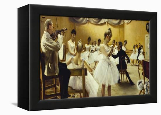 The Royal Theatre's Ballet School, 1889-Paul Fischer-Framed Premier Image Canvas